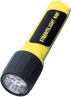 Streamlight 68202 ProPolymer 4AA HAZ-LO 67-Lumen Flashlight, Yellow