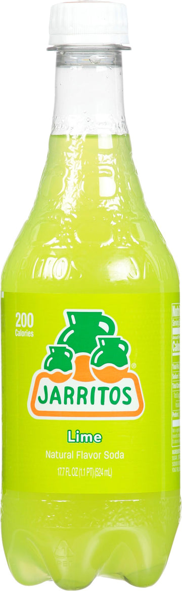 Lime Pet Bottle, 17.7 Fl Oz by Jarritos – One Size, Plastic, No Color, Model 15503