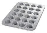 24 Cup Mini-Muffin Pan with AMERICOAT Plus by Chicago Metallic – 24 Cup, 24.0 cups, Alloy Steel, Multicolor, Model 45245