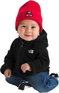 The North Face Baby Glacier Full Zip Hoodie | Polar Fleece Jacket With Fold-over Mitts, Zipper Chin Guard & Set-in Sleeves