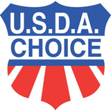 USDA Choice Labels Red/Blue Meat Food Packaging Labels White Imprint - 1"L x 1"H 1000 Per Roll by HUBERT – 1*1 inches, Paper, Red, Pack of 1000, Model 18268