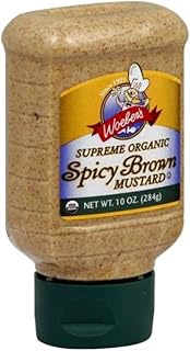 Woeber's Supreme Organic Spicy Brown Mustard, 10 Ounce