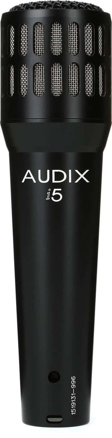Dynamic Instrument Microphone: Pro Snare Mic/Guitar Amp Microphone - Black by AUDIX – 1.50 x 1.50 x 5.60 Inches, Zinc, Black, Pack of 5