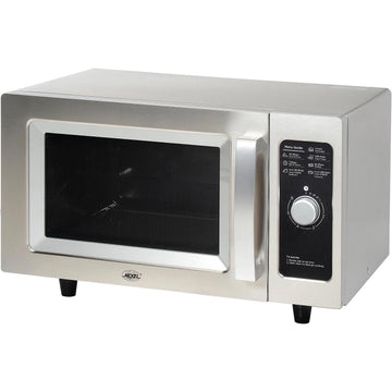 Commercial Microwave Oven by Nexel – 0.9 cubic_feet, Stainless Steel Exterior & Interior, Stainless Steel, Model 242942