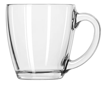 15-1/2-Ounce Tapered Mug by Libbey – 15.5 Ounces, Glass, Clear, Model 5344
