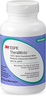 3M Medical TheraMints 100% Xylitol Sweetened Mints, Mint Flavor, 520 Mint Bottle