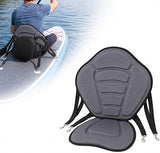 Trrisaun Kayak Seat Cushion for Star Paragon XL 2020–2023 | High-Density Foam, Padded Back Support, Breathable Surface, Adjustable Straps & 360° Swivel Metal Hooks, Oxford Fabric
