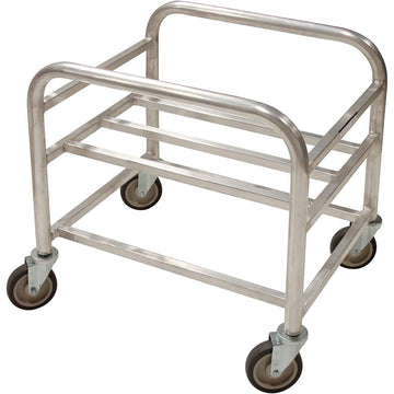 Bulk Mover Cart by Global Industrial – Aluminum, Gray, Model LUGCT1BK9
