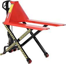 Global Industrial Manual High-Lift Skid Jack Truck, 3300 Lb. Capacity, 21" x 45" Forks