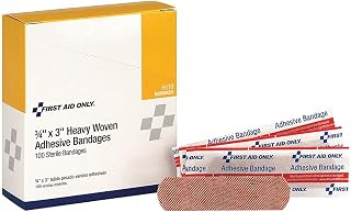 First Aid Only Bandages Fabric 3/4" X 3"5