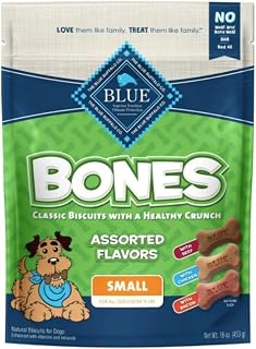 Blue Buffalo Biscuits for Dogs Assorted Flavors Small, 16 Ounce
