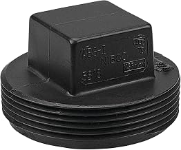 NIBCO Fig No 5818, 1-1/2 in. ABS DWV Plug Male Iron Pipe Thread (MIPT) Threaded