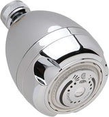 Zurn Z7000-S10 Temp-Gard Water Saver Shower Head with Adjustable Spray and Brass Ball Joint Connector, Constant Flow Orifice, 1.25 gpm Flow Rate