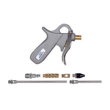 Lazer Series Pistol Grip Safety Air Gun by Guardair – No Extension, Metal, Grey, Model LZR650