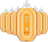Method Hardwood Floor Cleaner Squirt + Mop, Ginger Yuzu, 25 fl oz, 6 Pack