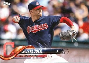 2018 Topps Factory Team Sets Cleveland Indians #CI-12 Corey Kluber Cleveland Indians Baseball Card