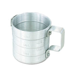 Browne 1/2 qt Aluminum Dry Measuring Cup by Browne Foodservice – 1/2 qt, 0.5 quarts, Aluminum, Model M05