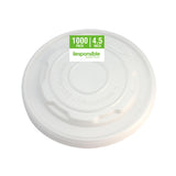 Lids for 12-32 oz Paper Food Containers by Responsible Products – Model 130PTSR