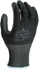 SHOWA TEX 541 Polyurethane Palm Coated A4 Cut Resistant Safety Glove with Stainless Steel/Poly Liner, 13-Gauge, for Vending Machines, XX-Large (12 Pair)