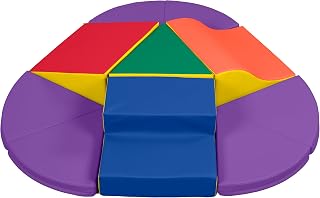 ECR4Kids SoftZone Junior TriClimber Set, Beginner Climber, Assorted, 7-Piece