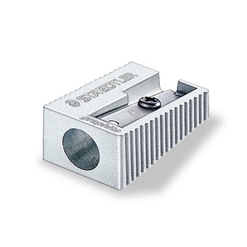 Compact Pencil Sharpener 1 Hole () by STAEDTLER – Metal, A, Model 510 10