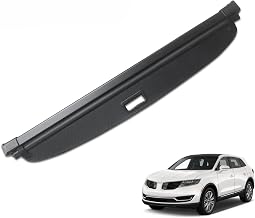 Cargo Cover for 2016-2023 Lincoln MKX Retractable Trunk Cover MKX Accessories Anti-Peeping Anti-Theft Privacy Screen,Trunk Luggage Shield Shade Carbon Fiber Texture