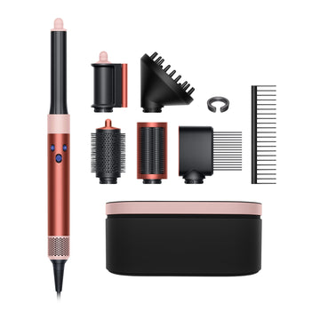 Special Edition Airwrap™ Complete Long Diffuse Multi-Styler in Strawberry Bronze and Blush Pink by Dyson – 10 Piece Set, Aluminum^Ceramic^Polycarbonate, Model 581838-01