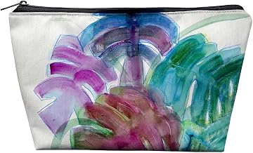 PC1148 8.5 x 6 in. Monstera Leaves Pouch