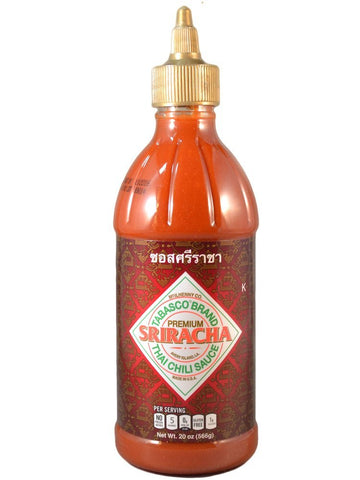 Sriracha Thai Chili Sauce (6 Pack) by TABASCO – 20 Ounce (Pack of 6), No Color