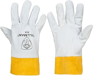 John Tillman & Co 25AM Medium Pearl Split Deerskin Unlined Premium