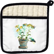 Betsy Drake PT193 Pot to Daisies Pot Holder
