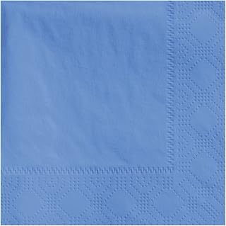 Hoffmaster 180344 Beverage Napkin, Regal Embossed, 2-Ply, 1/4 Fold, 9-1/2" Length x 9-1/2" Width, Marina (4 Packs of 250)