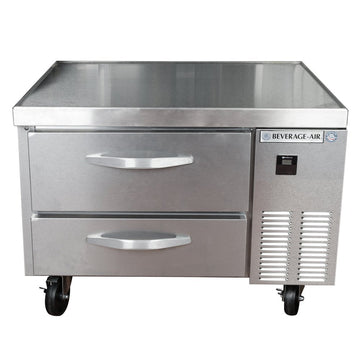 (2) Drawer Refrigerated Chef Base - 36" by Beverage Air – Stainless-Steel, Model WTRCS36-1