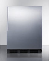 ACCUCOLD 24" Refrigerator, Peak24, Built-In Fridge, Undercounter, 5.5 cu.ft. Capacity, Stainless Steel - FF6BKBI7SSHV