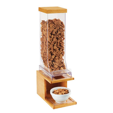 22067-1-99 Madera Cereal Dispenser by CAL-MIL – 9.8 liters, Wood