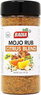 Badia Mojo Rub Citrus Blend 5 oz – Zesty Garlic & Citrus Marinade Seasoning