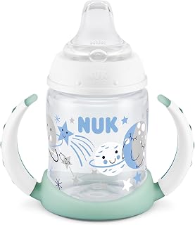 NUK First Choice Tritan Learner Cup, 5 Oz, Pack of 1, Glow-in-the-Dark