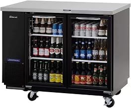 Turbo Air TBB-24-48SG-N 48in Narrow Depth Back Bar Cooler w/Glass Doors