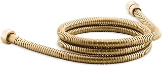 Kohler K-8593-2MB MasterShower 72" Metal Extra Long Shower Hose Replacement, Flexible Design, Durable, Easy Installation, Vibrant Brushed Moderne Brass