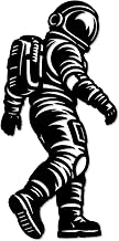 Astronaut Spaceman Metal Wall Art WallArt Decor Metal Outdoor Decor Metal Signs Modern Artwork Stunning Whimsical Wall Decoration For Living Room Bedroom Office 12in