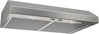 Broan-NuTone BCSEK136SS ENERGY STAR Certified Glacier Series 36" Stainless Steel Under-Cabinet, 300 Max Blower CFM, 1.5 Sones Range Hood