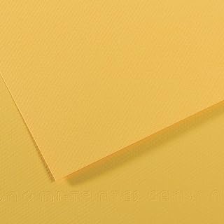 Canson Mi-Teintes Drawing Papers - 8-1/2" x 11", Canary, 25 Sheets