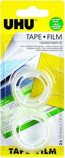UHU 45980 Adhesive Film 2 Rolls 7.5 m x 19 mm