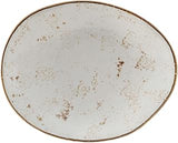 Tuxton Artisan Geode Agave Ellipse Plate 12"