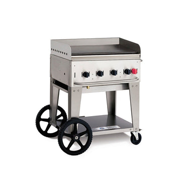 () - 38" Mobile Outdoor Griddle by Crown Verity – Stainless Steel, Model MG-30