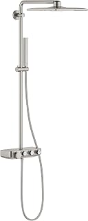 GROHE 26508DC0 EUPH SmartCtrl 310 Shower System THM Fitting, supersteel