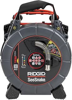RIDGID 70803 SeeSnake® microREEL CA-350 Video Inspection System with Micro CA-350 Adapter, 512 Hz Sonde, Mid-Flex Push Cable