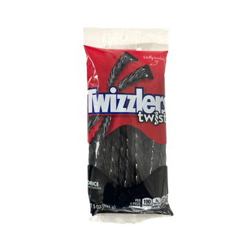 Black Licorice Twists 5 Oz. Bag (2 Pack) by Twizzlers – 5 Oz., Black, Pack of 2, Model 23-XE2P-TP6E