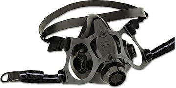 NORTH Honeywell Home North 7700 Series Niosh-Approved Half Mask Silicone Respirator, Large (770030L), Black