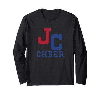 John Curtis Christian School Logo Cheer Long Sleeve T-Shirt by John Curtis, River Ridge, LA 70123 – Black, Model 0G75Z6FBNBW